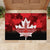 Canada Day Rubber Doormat 2024 Canadian Maple Leaf Pattern