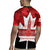 Canada Day Rugby Jersey 2024 Canadian Maple Leaf Pattern