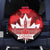 Canada Day Spare Tire Cover 2024 Canadian Maple Leaf Pattern