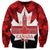 Canada Day Sweatshirt 2024 Canadian Maple Leaf Pattern