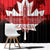 Canada Day Window Curtain 2024 Canadian Maple Leaf Pattern