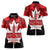 Canada Day Women Polo Shirt 2024 Canadian Maple Leaf Pattern