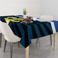 Quebec Canada Province Tablecloth Fleur De Lis Coat Of Arms