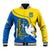 Ukraine Baseball Jacket Slava Ukraini Sporty Version - Wonder Print Shop