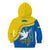 Ukraine Kid Hoodie Slava Ukraini Sporty Version - Wonder Print Shop