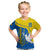 Ukraine Kid T Shirt Slava Ukraini Sporty Version - Wonder Print Shop