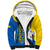 Ukraine Sherpa Hoodie Slava Ukraini Sporty Version - Wonder Print Shop