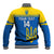 Personalised Ukraine Football Baseball Jacket Come On Ukraina - Wonder Print Shop