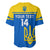 Personalised Ukraine Football Baseball Jersey Come On Ukraina - Wonder Print Shop