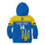 Personalised Ukraine Football Kid Hoodie Come On Ukraina - Wonder Print Shop