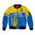 personalised-ukraine-football-sleeve-zip-bomber-jacket-come-on-ukraina