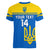 personalised-ukraine-football-women-v-neck-t-shirt-come-on-ukraina