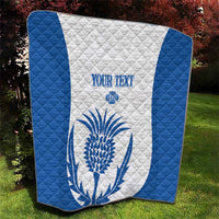 Scotland Rugby 2025 Custom Quilt Come On Thistle