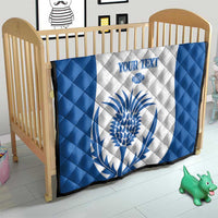 Scotland Rugby 2025 Custom Quilt Come On Thistle