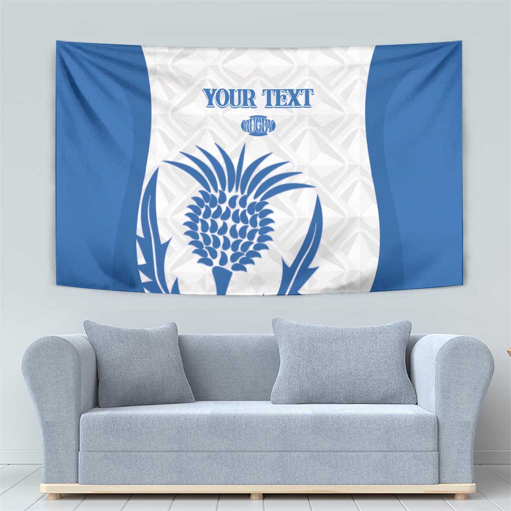 Scotland Rugby 2025 Custom Tapestry Come On Thistle