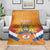 Custom Netherlands Rugby Blanket 2024 Go Champions Nederland