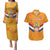 Custom Netherlands Rugby Couples Matching Puletasi and Hawaiian Shirt 2024 Go Champions Nederland - Wonder Print Shop