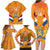 Custom Netherlands Rugby Family Matching Long Sleeve Bodycon Dress and Hawaiian Shirt 2024 Go Champions Nederland - Wonder Print Shop