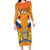 Custom Netherlands Rugby Family Matching Long Sleeve Bodycon Dress and Hawaiian Shirt 2024 Go Champions Nederland - Wonder Print Shop