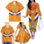 Custom Netherlands Rugby Family Matching Off The Shoulder Long Sleeve Dress and Hawaiian Shirt 2024 Go Champions Nederland - Wonder Print Shop