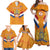 Custom Netherlands Rugby Family Matching Off Shoulder Maxi Dress and Hawaiian Shirt 2024 Go Champions Nederland - Wonder Print Shop