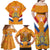 Custom Netherlands Rugby Family Matching Off Shoulder Maxi Dress and Hawaiian Shirt 2024 Go Champions Nederland - Wonder Print Shop