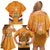 Custom Netherlands Rugby Family Matching Off Shoulder Short Dress and Hawaiian Shirt 2024 Go Champions Nederland - Wonder Print Shop