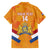 Custom Netherlands Rugby Family Matching Puletasi and Hawaiian Shirt 2024 Go Champions Nederland - Wonder Print Shop