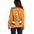 Custom Netherlands Rugby Off Shoulder Sweater 2024 Go Champions Nederland - Wonder Print Shop