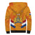 Custom Netherlands Rugby Sherpa Hoodie 2024 Go Champions Nederland