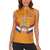 Custom Netherlands Rugby Women Sleeveless Polo Shirt 2024 Go Champions Nederland