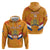 Custom Netherlands Rugby Zip Hoodie 2024 Go Champions Nederland