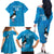 Custom Uruguay Rugby Family Matching Off The Shoulder Long Sleeve Dress and Hawaiian Shirt 2024 Go Champions Southern Lapwing - Wonder Print Shop