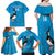 Custom Uruguay Rugby Family Matching Off Shoulder Maxi Dress and Hawaiian Shirt 2024 Go Champions Southern Lapwing - Wonder Print Shop