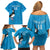 Custom Uruguay Rugby Family Matching Off Shoulder Short Dress and Hawaiian Shirt 2024 Go Champions Southern Lapwing - Wonder Print Shop