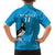 Custom Uruguay Rugby Family Matching Puletasi and Hawaiian Shirt 2024 Go Champions Southern Lapwing - Wonder Print Shop