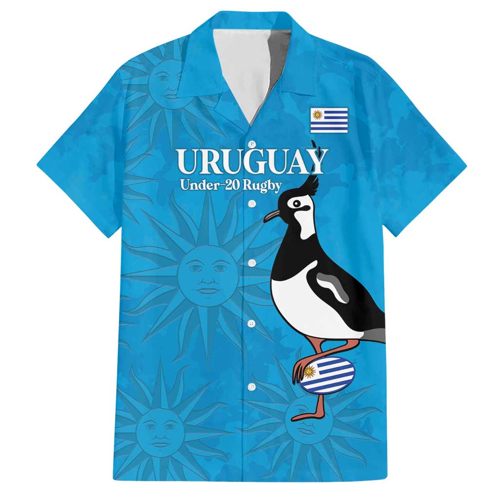 Custom Uruguay Rugby Hawaiian Shirt 2024 Go Champions Southern Lapwing - Wonder Print Shop