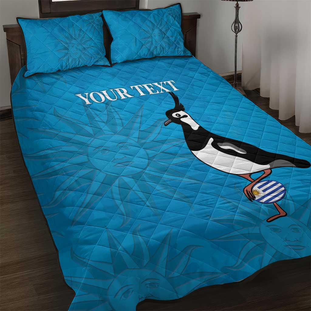 Custom Uruguay Rugby Quilt Bed Set 2024 Go Champions Southern Lapwing - Wonder Print Shop