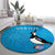 Custom Uruguay Rugby Round Carpet 2024 Go Champions Southern Lapwing