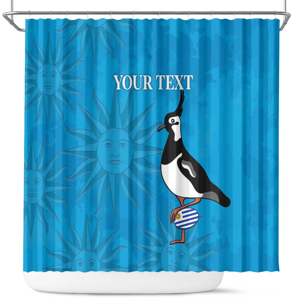 Custom Uruguay Rugby Shower Curtain 2024 Go Champions Southern Lapwing