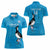 Custom Uruguay Rugby Women Polo Shirt 2024 Go Champions Southern Lapwing - Wonder Print Shop