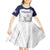 Custom United States Rugby Kid Short Sleeve Dress 2024 Go Champions Eagles - Wonder Print Shop