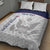 Custom United States Rugby Quilt Bed Set 2024 Go Champions Eagles - Wonder Print Shop