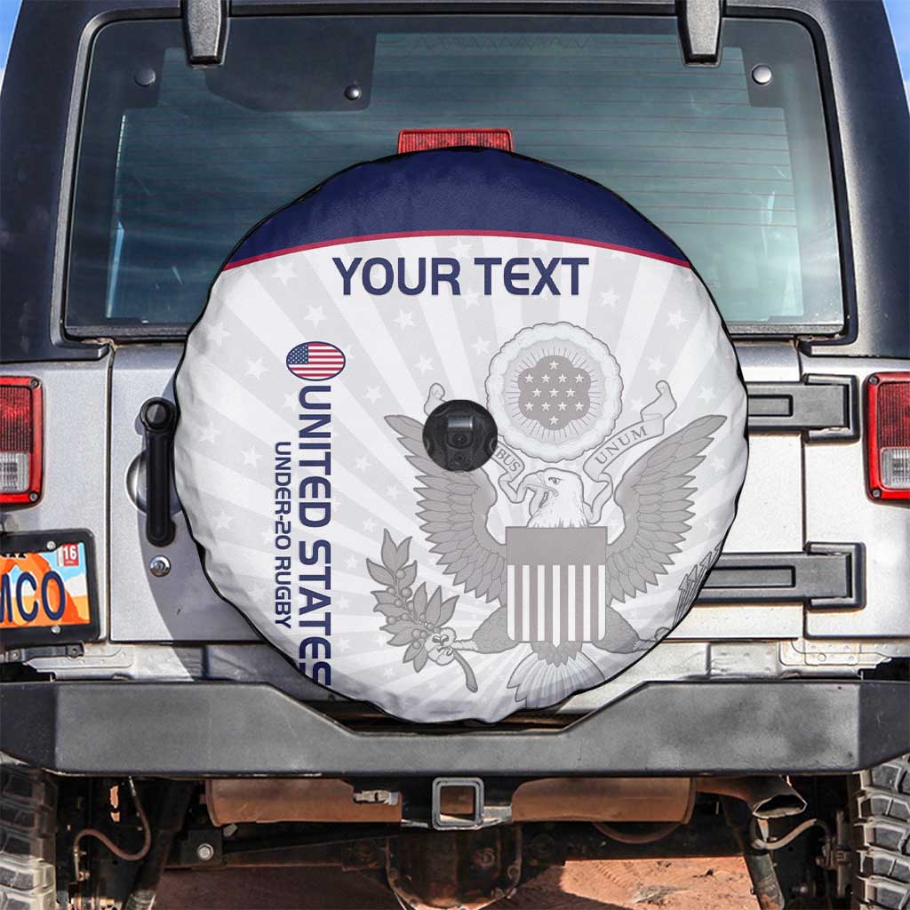 Custom United States Rugby Spare Tire Cover 2024 Go Champions Eagles - Wonder Print Shop