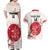 Custom Japan Rugby Couples Matching Off Shoulder Maxi Dress and Hawaiian Shirt 2024 Go Champions Cherry Blossoms - Wonder Print Shop