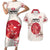 Custom Japan Rugby Couples Matching Short Sleeve Bodycon Dress and Hawaiian Shirt 2024 Go Champions Cherry Blossoms - Wonder Print Shop