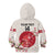 Custom Japan Rugby Kid Hoodie 2024 Go Champions Cherry Blossoms - Wonder Print Shop