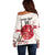 Custom Japan Rugby Off Shoulder Sweater 2024 Go Champions Cherry Blossoms - Wonder Print Shop