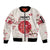 Custom Japan Rugby Sleeve Zip Bomber Jacket 2024 Go Champions Cherry Blossoms - Wonder Print Shop