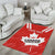 Custom Canada Rugby Area Rug 2024 Go Champions Maple Leaf - Wonder Print Shop